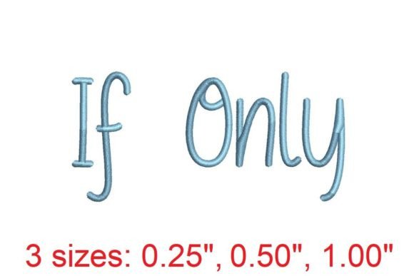 A Designer's Review: Using the If Only Embroidery Font for Seasonal Collections