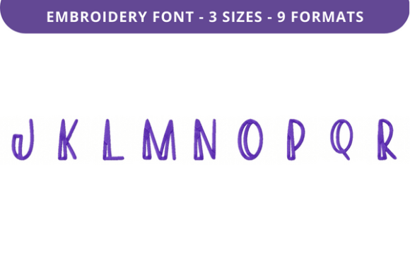 A Designer’s Take on the Ease My Mind Font: Letters J–R