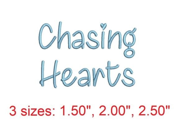 A Heartfelt Font for Creating Giftable Embroidery