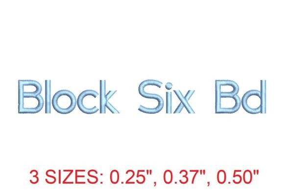 Block Six Bold Font: A Designer's Craft Fair Review