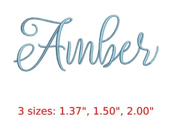 Captivating Amber Embroidery Font: A Designer's Review