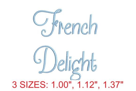 French Delight: Elegance in Embroidery