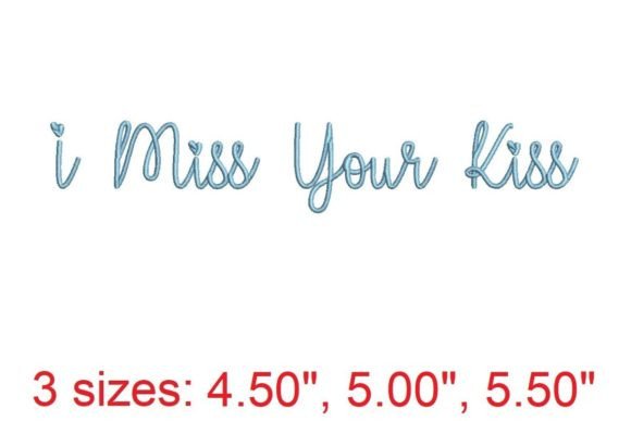 I Miss Your Kiss: A Font Full of Heart for Holiday Markets