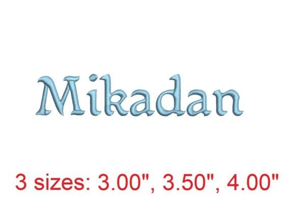 Mikadan: A Designer's Review for Boutique Sweatshirt Embroidery