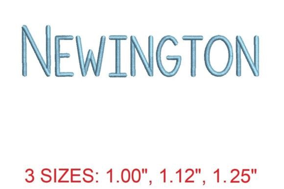 Newington Embroidery Font: A Designer’s Review for Boutique Apparel