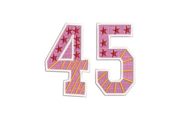 Reviewing the '45' Embroidery Design for Seasonal & Holiday Product Collections