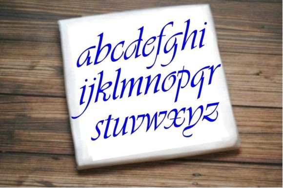 Small Letters a to F: A Versatile Embroidery Design