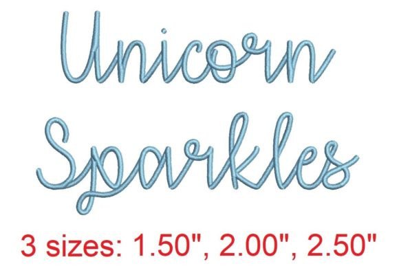 Unicorn Sparkles Embroidery Font: A Boutique Designer's Review