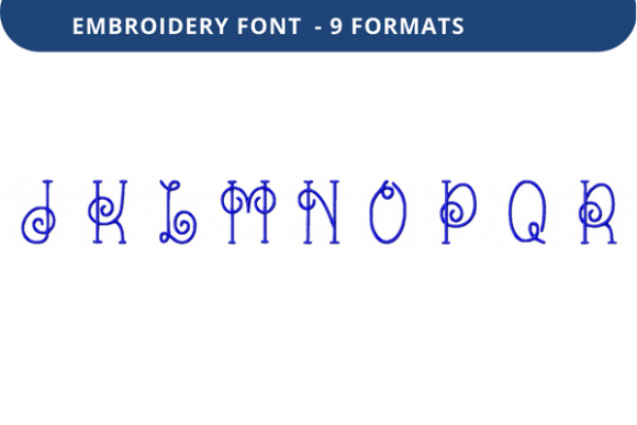 Vine Nouveau Font J to R: A Seller's Review